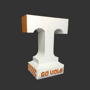 Tennessee Volunteers Mini Power T Table Top Centerpiece Sculpture