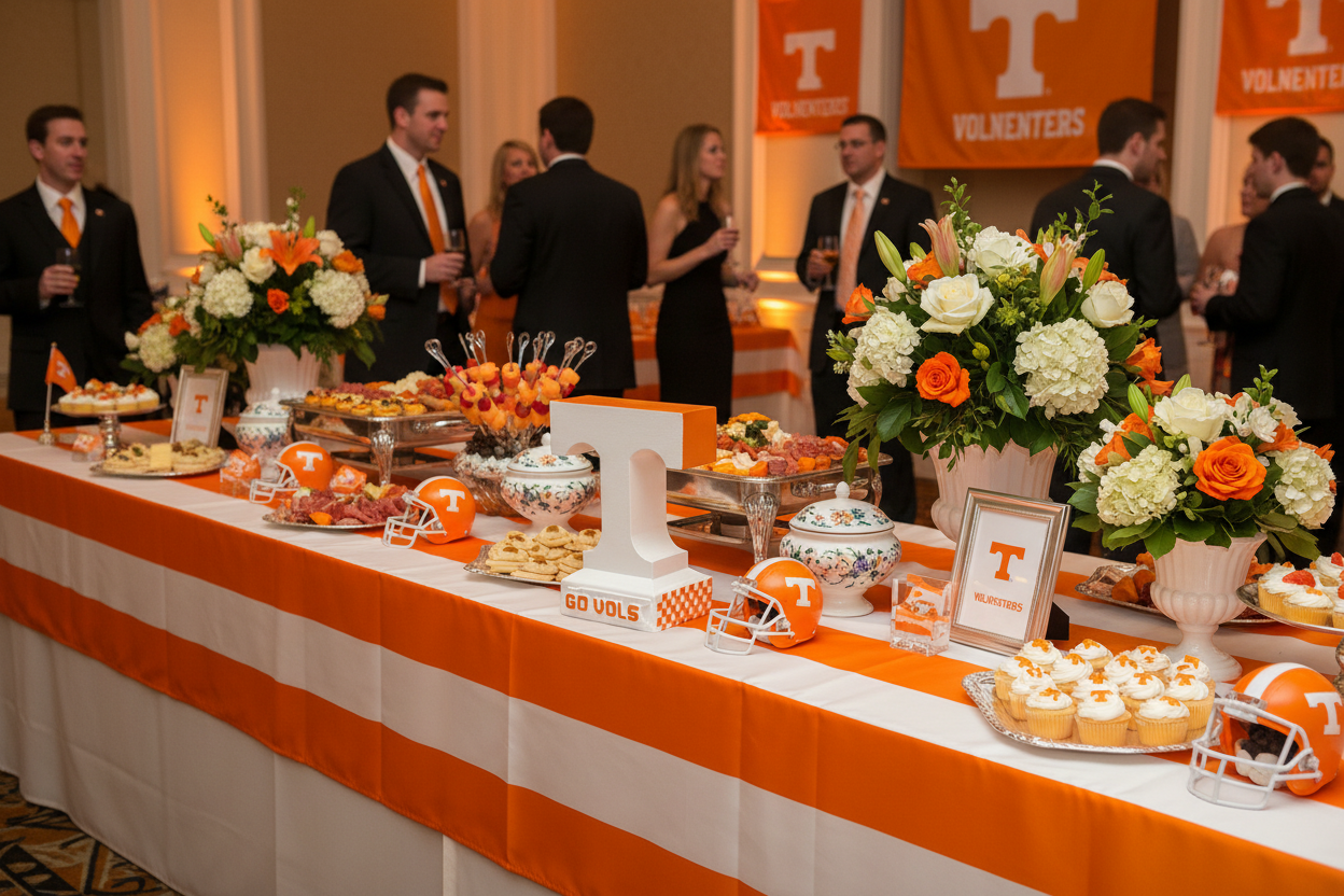 Tennessee Volunteers Mini Power T Table Top Centerpiece Sculpture