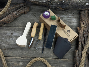 Whittle Your First Spoon – Beginner-Friendly Wood Carving Kit