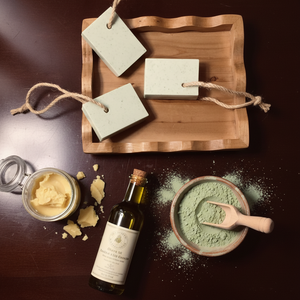 SynEb French Green Clay Body Bar - The Clay Collection