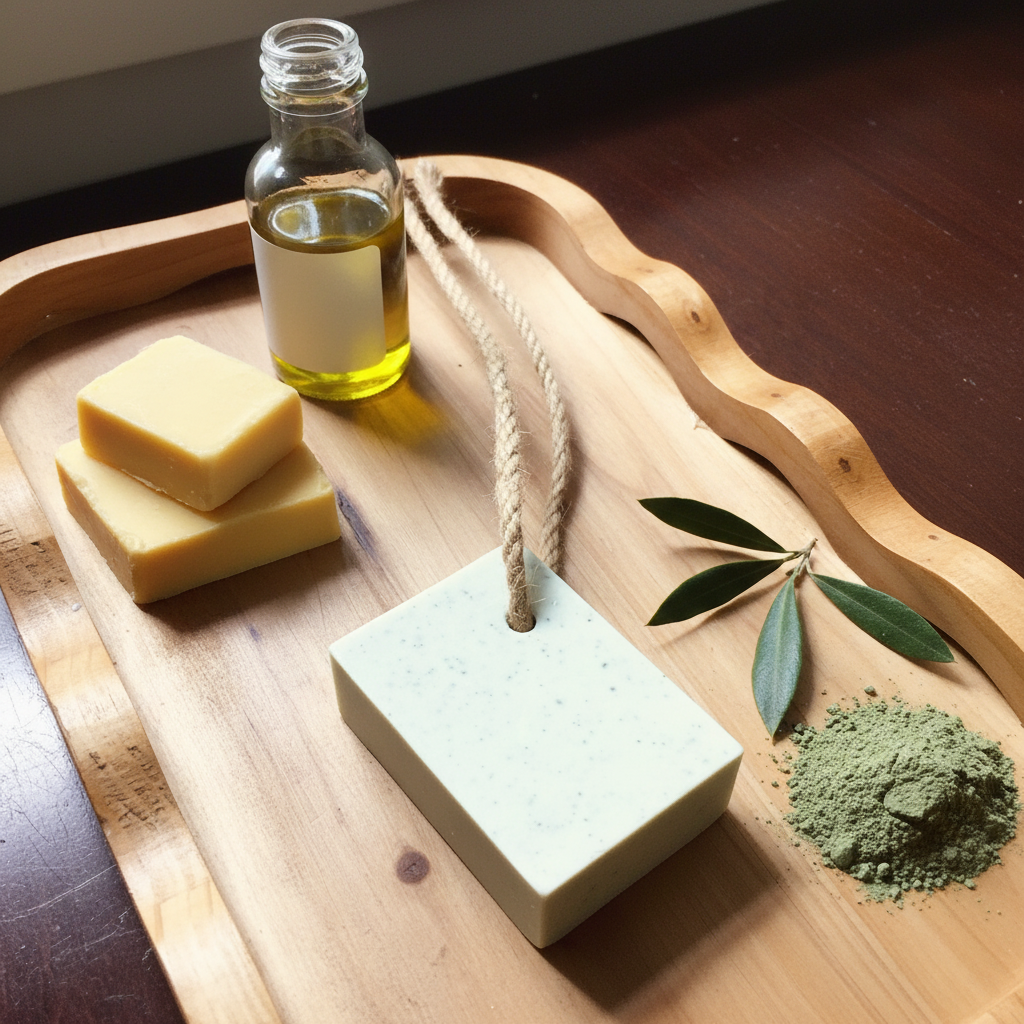 SynEb French Green Clay Body Bar - The Clay Collection