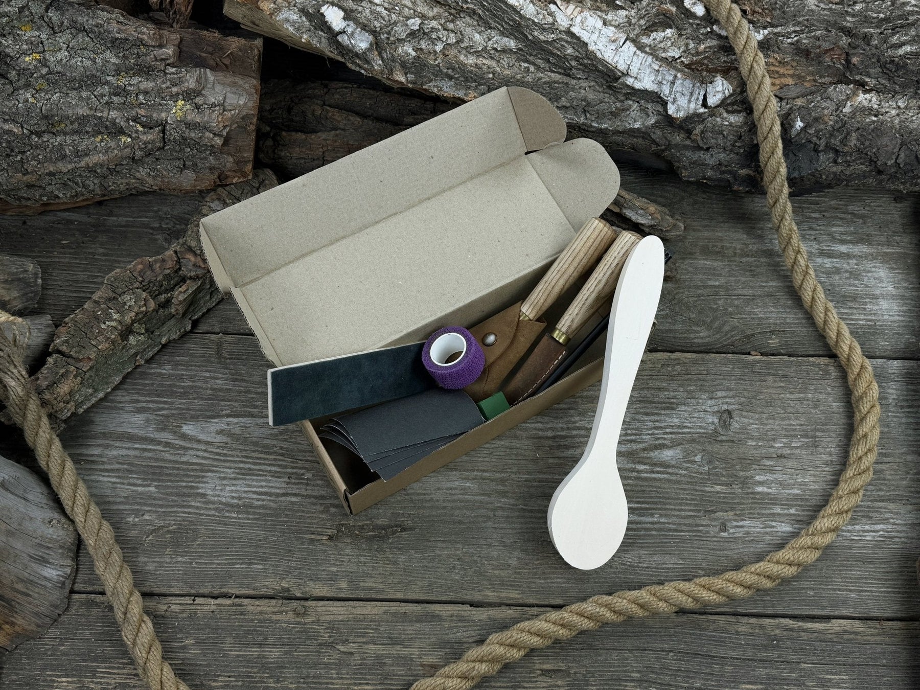 Wood Whittling Starter Kit – Spoon Carving Made Easy