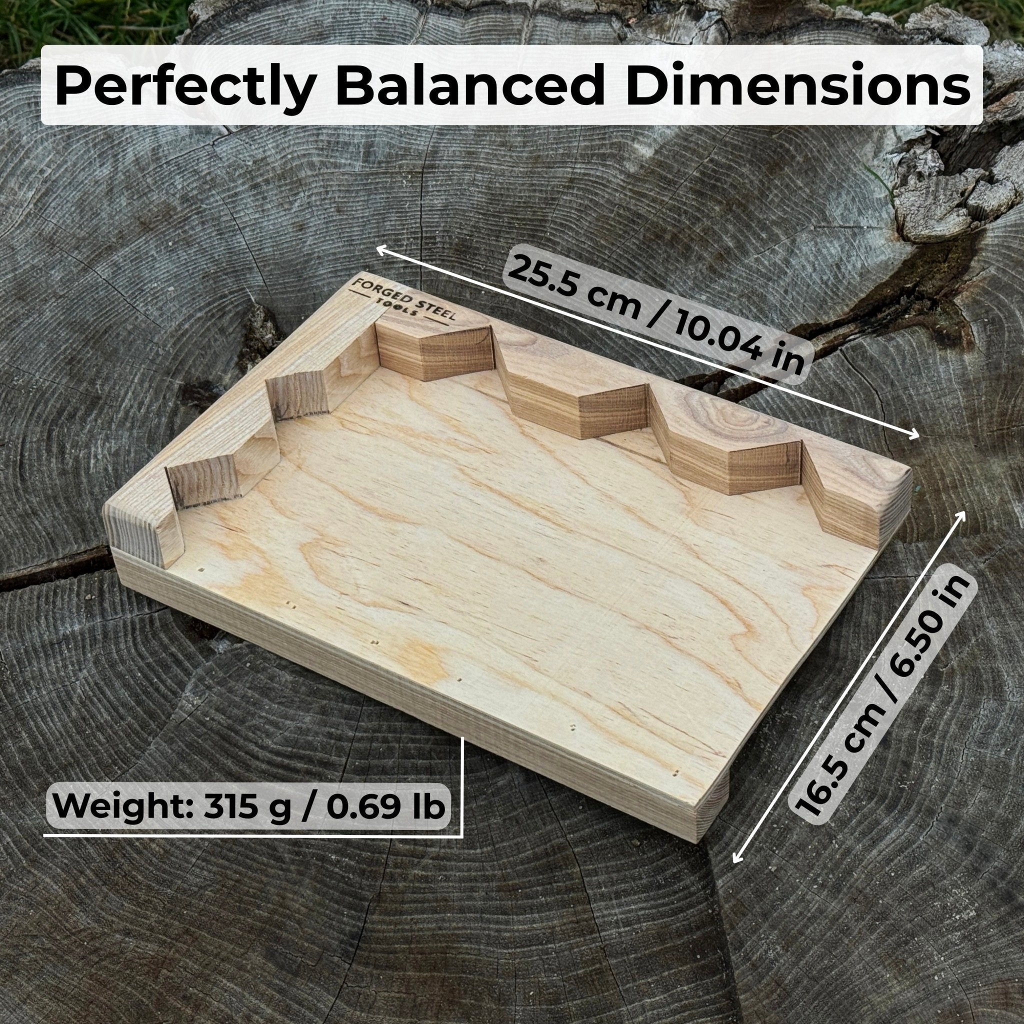 Wooden Bench Hook for Carving. Handcrafted Work Support for Wood Carving