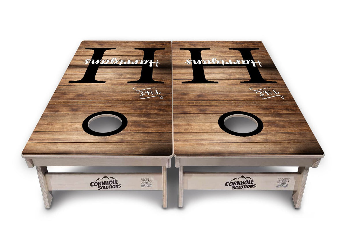 Wood Slat Cornhole Boards – Tournament Series