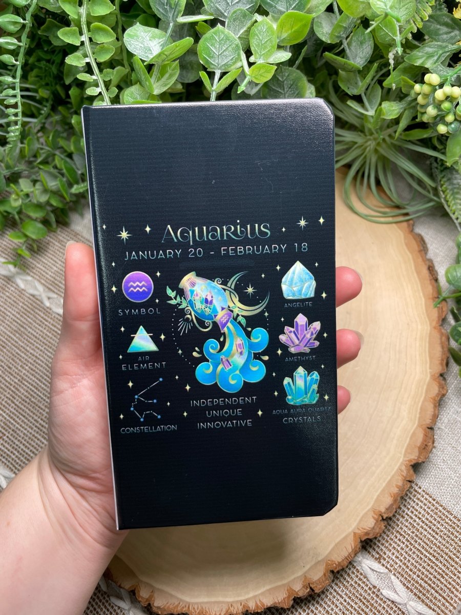 Zodiac Sign Notebook (all 12 signs available)